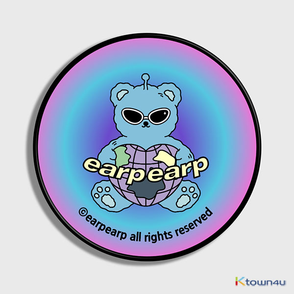 [earpearp] Space night bear-rainbow (Smart tok)