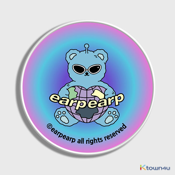 [earpearp] Space night bear-rainbow (Smart tok)