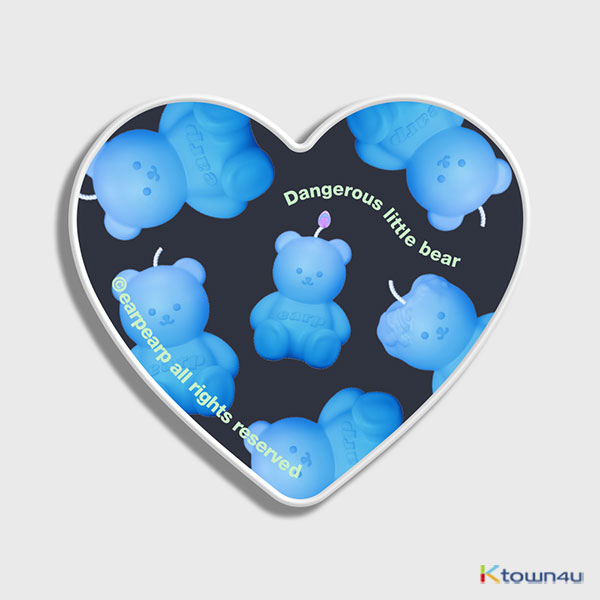 [earpearp] Little fire covy pattern-blue (Heart tok)