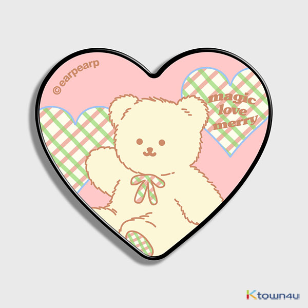 [earpearp] Magic merry pattern-pink (Heart tok)