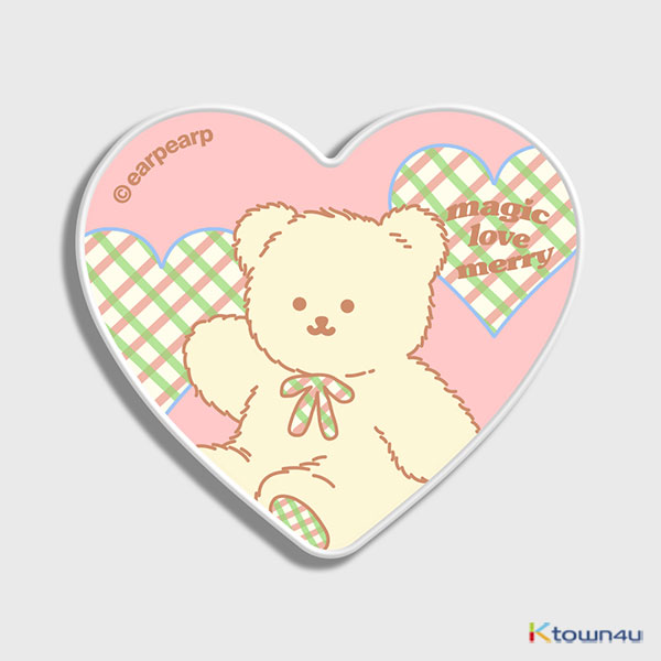 [earpearp] Magic merry pattern-pink (Heart tok)