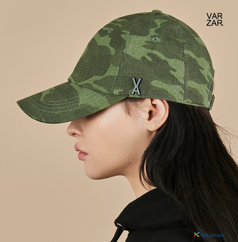 [VARZAR] Military Ripstop Over Fit Ball Cap  3colors