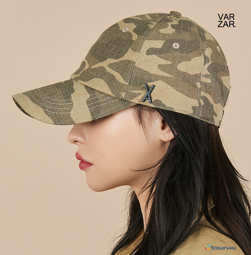 [VARZAR] Military Ripstop Over Fit Ball Cap  3colors