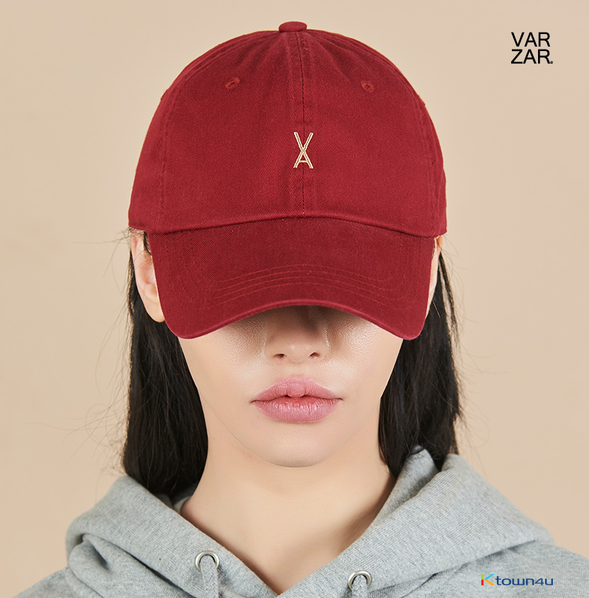 VARZAR Logo Over Fit Chino Ball Cap [6colors]
