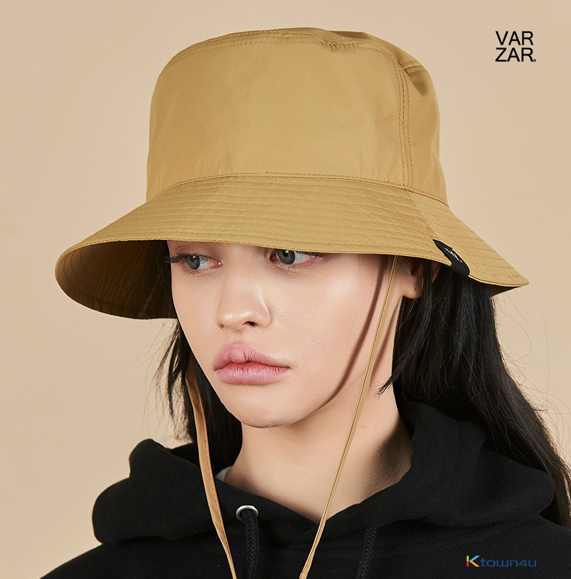 [VARZAR] Waterproof String Bucket Hat 4colors