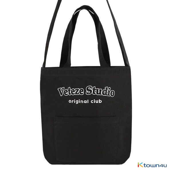 [VETEZE] Studio Pocket Eco Bag BLACK