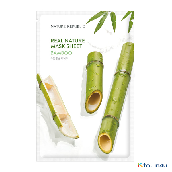 [NATURE REPUBLIC] Real Nature Bamboo Mask Sheet 