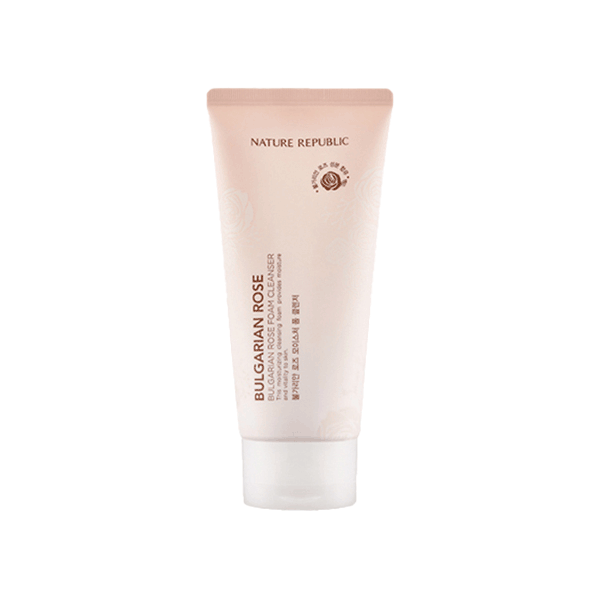 [NATURE REPUBLIC] BULGARIANH ROSE MOISTURE FOAM CLEANSER