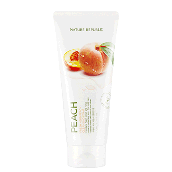 [NATURE REPUBLIC] FRESH HERB PEACH CLEANSING FOAM