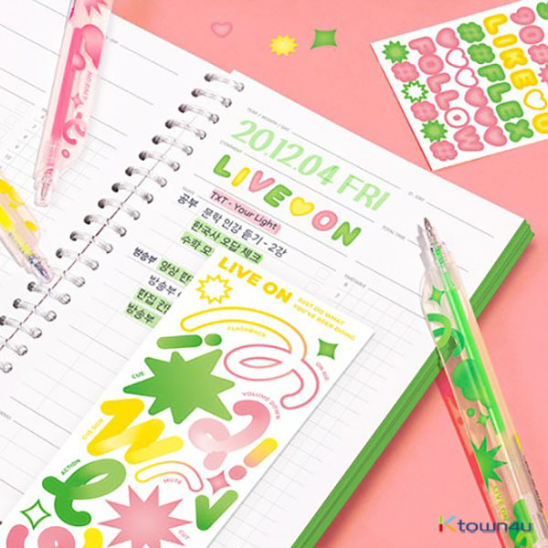 [PLAYLIST] LIVE ON deco sticker SET
