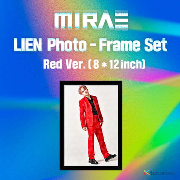 MIRAE - LIEN Stand Photo - Frame Set (RED Ver.)