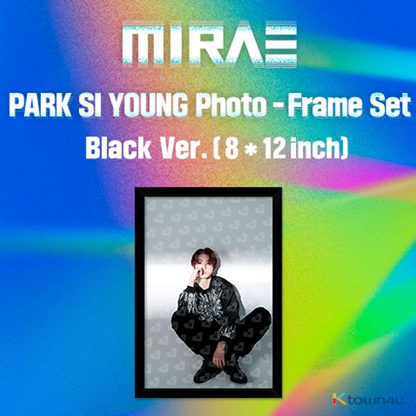 MIRAE - PARK SI YOUNG スタンドフォト - プレームセット(ブラック Ver.)