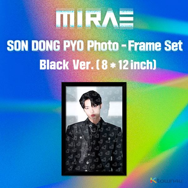 MIRAE - SON DONG PYO Stand Photo - Frame Set (BLACK Ver.)