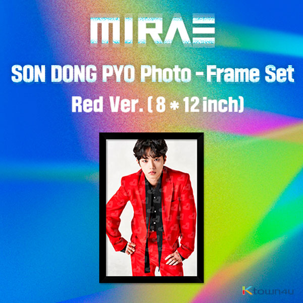 MIRAE -SON DONG PYO スタンドフォト - プレームセット(レッドVer.)