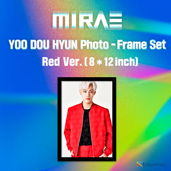 MIRAE - YOO DOU HYUN Stand Photo - Frame Set (RED Ver.)