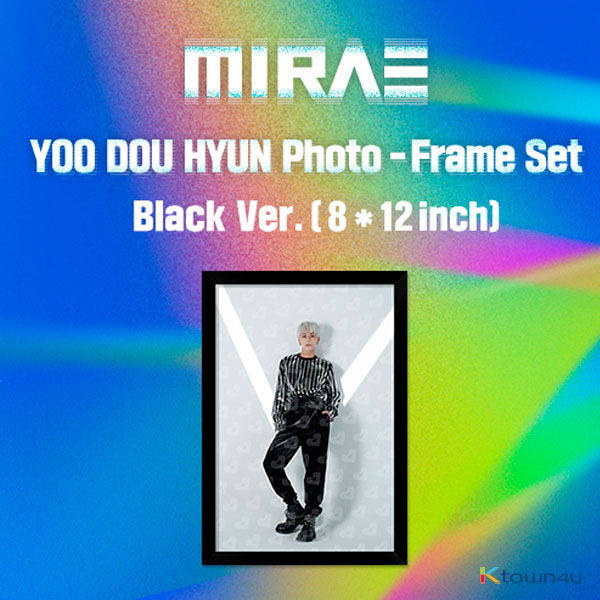 MIRAE - YOO DOU HYUN Stand Photo - Frame Set (BLACK Ver.)