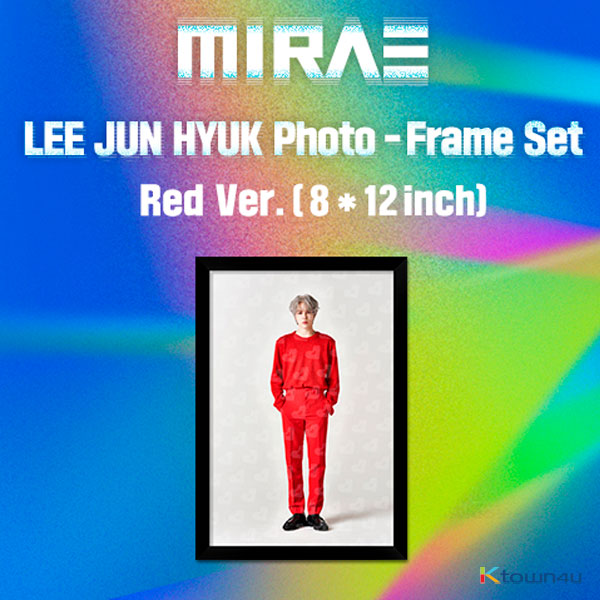 MIRAE - LEE JUN HYUK Stand Photo - Frame Set (RED Ver.)
