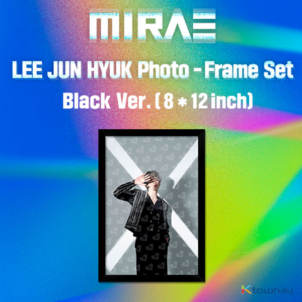 MIRAE -LEE JUN HYUK スタンドフォト - プレームセット(ブラック Ver.)