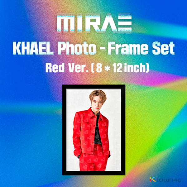 MIRAE - KHAEL Stand Photo - Frame Set (RED Ver.)