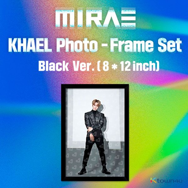 MIRAE - KHAEL Stand Photo - Frame Set (BLACK Ver.)