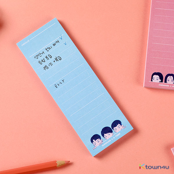 [PLAYLIST] A TEEN sticky note check list