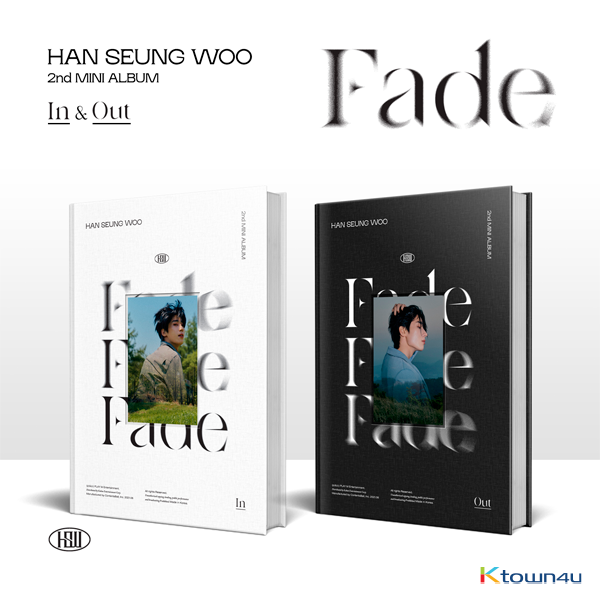 [2CD SET] HAN SEUNG WOO - 2nd Mini Album [Fade] (In Ver. + Out Ver.)