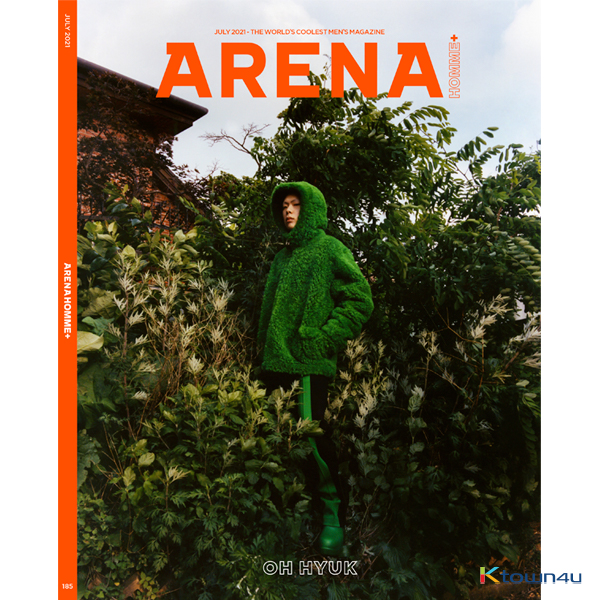 [韓国雑誌]ARENA HOMME+ 2021.07 (Cover : ohhyuk / Content : ohhyuk 14p, Kim Young dae 8p, MONSTA X MINHYUK 8p, RYU JUN YEOL 10p, SESONEON So!YoON 8p BONG JOON HO 6p) * Cover Random 1p out of 3p