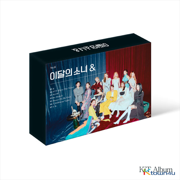 [LOONA ALBUM][Kit Album] LOONA - Mini Album Vol.4 [&]  *Due to the built-in battery of the Khino album, only 1 item could be ordered and shipped at a time.