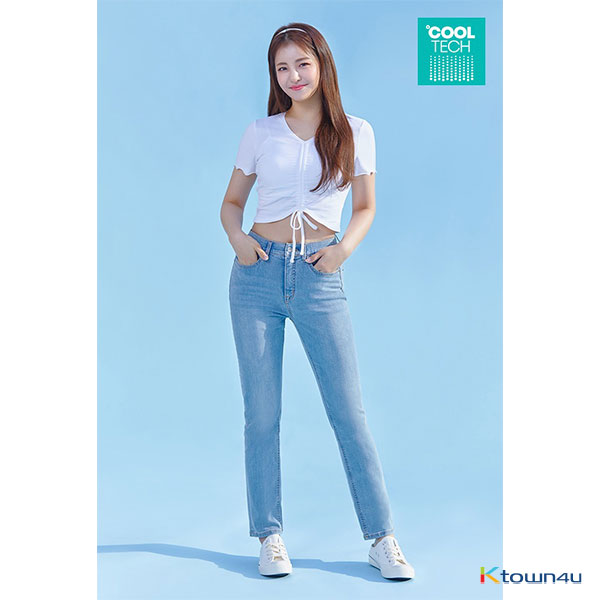 [SPAO] (Bravegirls)(Cooltech) Cool Slim Jeans [Light Indigo][078]