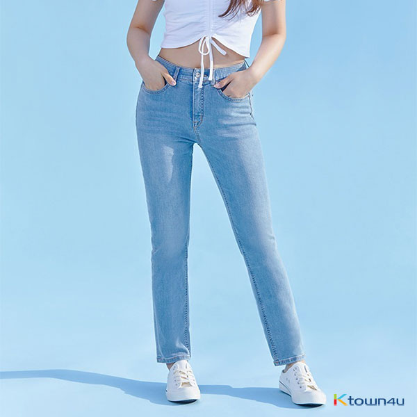 [SPAO] (Bravegirls)(Cooltech) Cool Slim Jeans [Light Indigo][078]