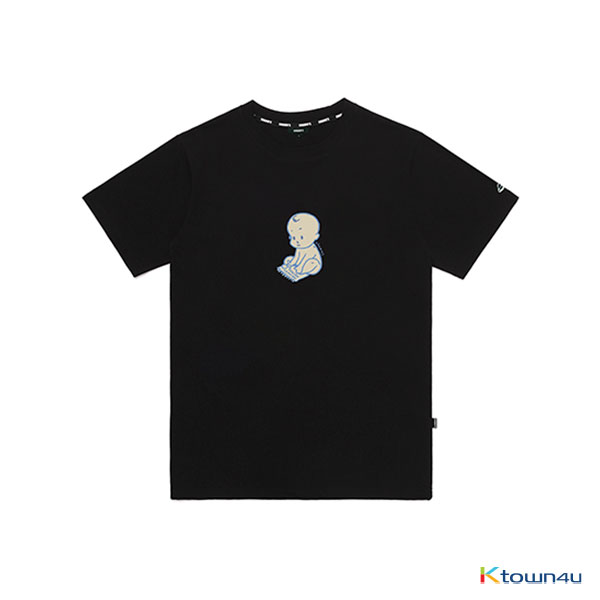 [GIFT-RANDOM PHOTOCARD 1PIECE] PENTAGON HONGSEOK SILHOUETTE T-SHIRTS_BLACK(L)