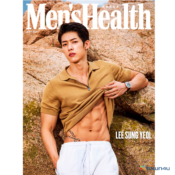 [잡지] [2021-07] Men`s Health 맨즈헬스 한국판 B형 (월간) : 07월 [2021] (인피니트 : 이성열)