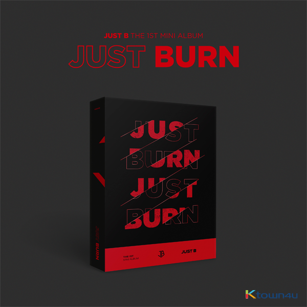 [全款 裸专] [参与活动] JUST B - The 1ST Mini Album [JUST BURN]_Iridescent彩虹站