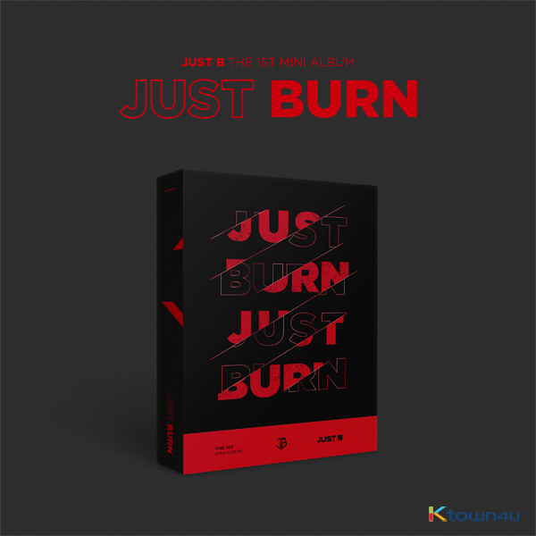 [全款 裸专] [参与第二回签名会] JUST B - THE 1ST Mini Album [JUST BURN]_Iridescent彩虹站