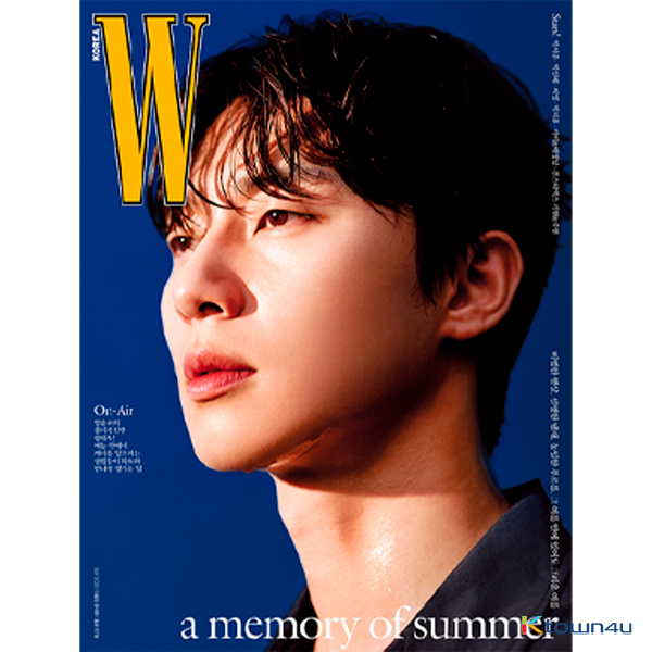 W KOREA 2021.07 B Type (Cover : Park Seo joon / Content : Park Seo joon 12p, MONSTA X Ju Heon & Ki Hyun 10p, EXO KAI 10p Park Ji Hoon 6p )