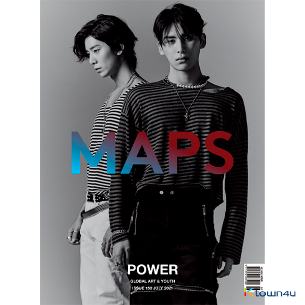 Maps 2021.07 B Type (Front Cover : SF9 TAE YANG, HWI YOUNG / Content : BANG YONG GUK)