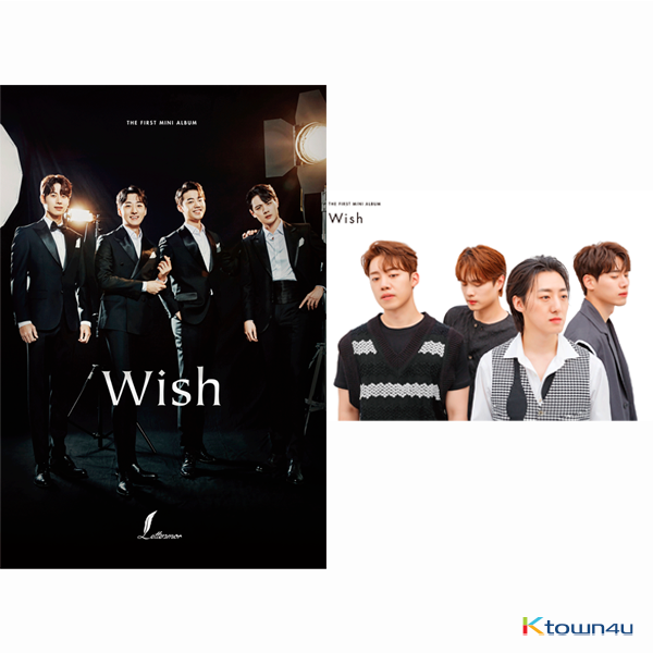 [2CD 套装] LETTEAMOR - 1st 迷你专辑 [Wish] (Classic Ver. + Casual Ver.)