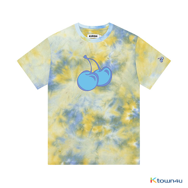 1) Tie Dye Heat Sensing T-Shirt KH [Blue]