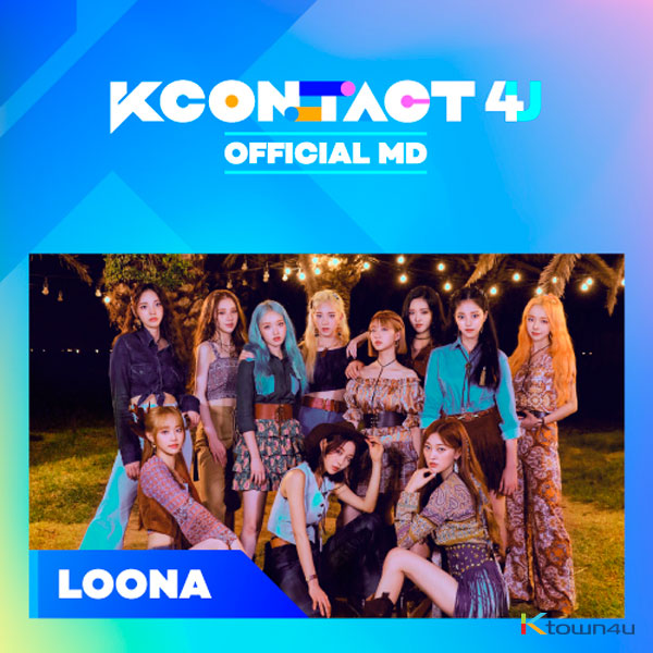 LOONA - FABRIC POSTER [KCON:TACT 4 U OFFICIAL MD]