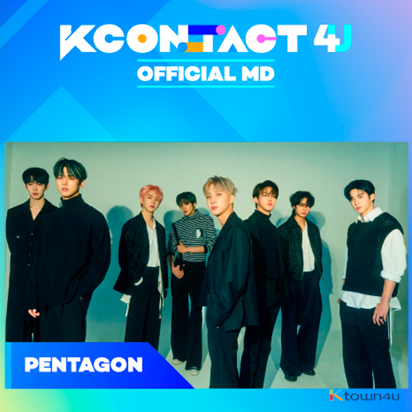 펜타곤 - AR & 비하인드 포토 세트 [KCON:TACT 4 U OFFICIAL MD]