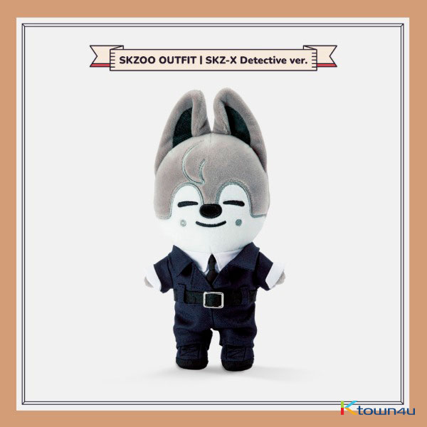 [SKZOO OUTFIT] SKZ-X Detective Ver. (Wolf Chan)
