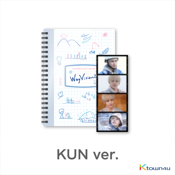 [全款] [WayVision2] WayV_KUN_Commentary book+film SET_钱锟吧_KunBar