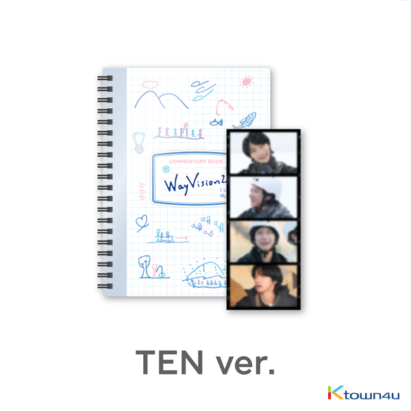 [全款] [WayVision2] WayV_TEN_Commentary book+film SET_李永钦吧-TENBAR