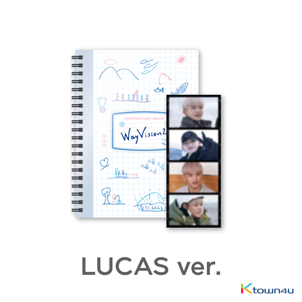 [全款] [WayVision2] WayV_LUCAS_Commentary book+film SET_黄旭熙个站_LUCAStation