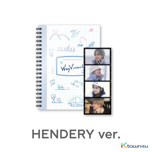 [全款] [WayVision2] WayV_HENDERY_Commentary book+film SET_黄冠亨吧_HenderyBar 