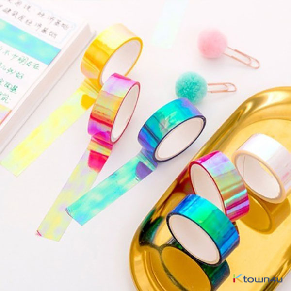 Holographic Masking tape(6color)