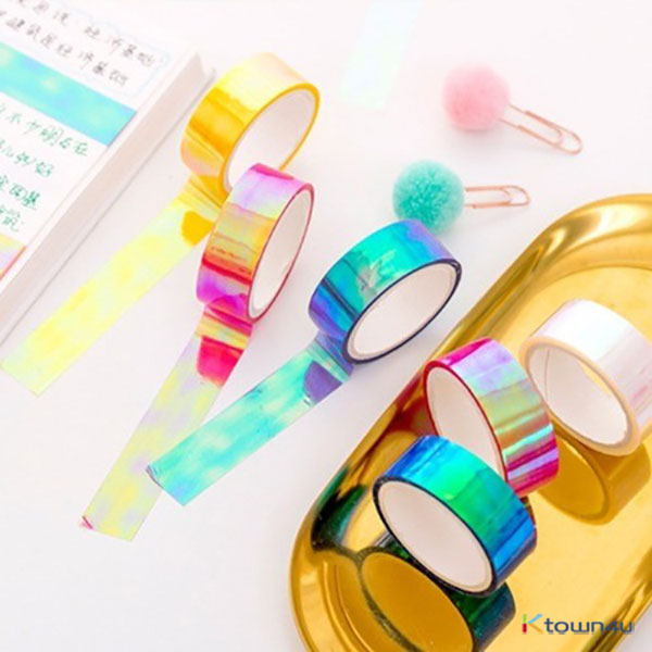  Holographic Masking tape(6color)