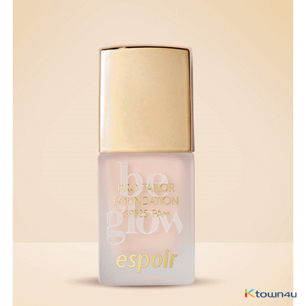 Pro Tailor Foundation Beglow 10ml SPF25 PA++ 4TYPES