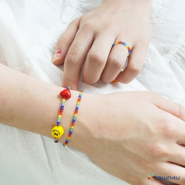 Rainbow Smile beads bracelet