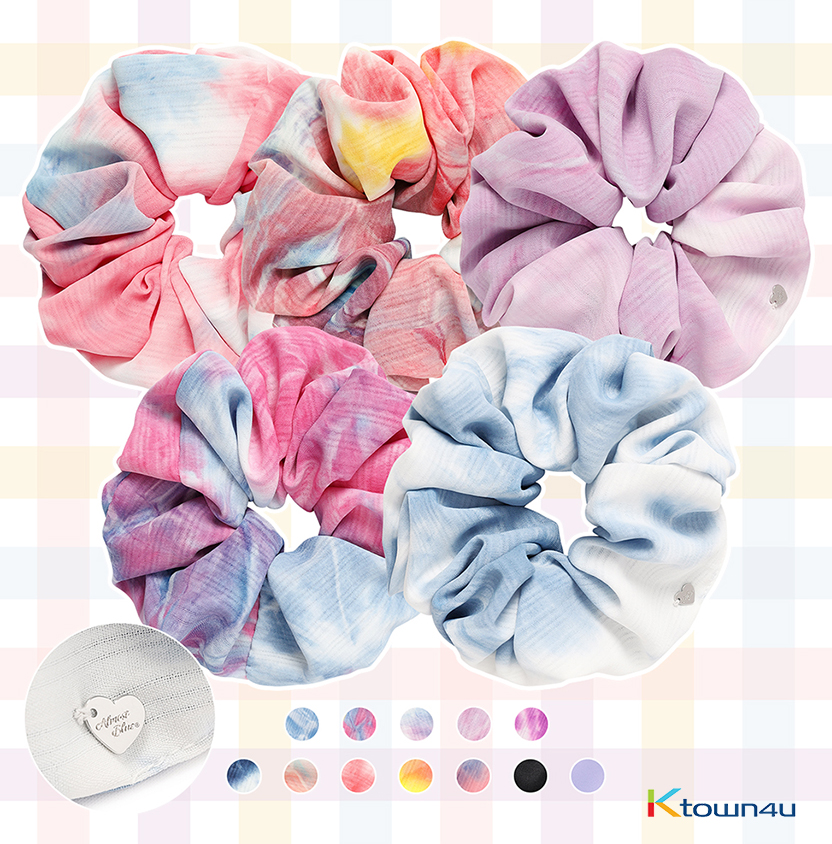 ★Event!★ Tie Dye Scrunchie [Blueberry Sherbet]